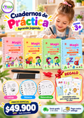 SET DE 4 LIBROS MAGICOS