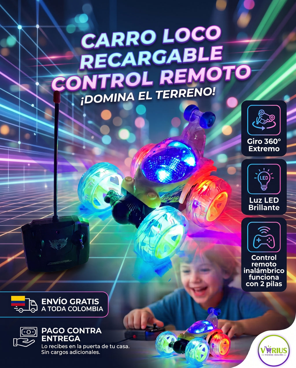 Carro Loco Control Remoto360