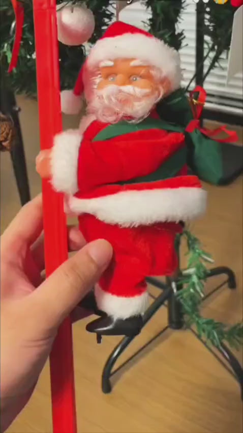 papa noel escalador